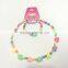 China suppliers colorful girls jewelry set novelty silicone teething necklace set for babies                        
                                                                                Supplier's Choice