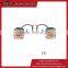 2pcs Chrome Heavy Duty Motorcycle Turn Signals Bulb Indicators Blinkers Lights