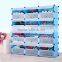 modern plastic magic clear shoe interlocking storage cubes