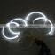 12V white color daylight ccfl rings LED angel eyes for mazda 3 led headlight xenon lamp halo rings kit