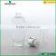 65ml clear glass lotion bottle empty glass bottle for cosmetic