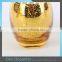 Eco-friendly Gold Tealight Candle Holder Mercury Glass Votive Holder