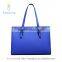 Branded handbags high quality pu leather tote bag hard shape ladies big stylish bag