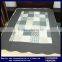Christmas New Year Gift Blocks Check Patterns High Quality Quilts with Ribbon