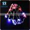 2016 Glowing LED party gloves with hunman skeleton,led gloves
