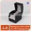 high quality luxury small PU jewelry watch gift box with stitching