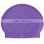 2015 New Product Nude Unisex Silicone Pure Color Elastic Waterproof Swimming Cap