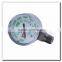 High quality chrome-plated 1.5inch 40mm medical oxygen manometer