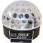 Color box+Logo design+Discount 6pcs 3W RGB DMX LED Mini Crystal Ball Light