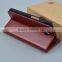 J&R Brand High Quality Wallet Leather Case Style Book Flip PU Leather Case For Huawei Ascend Y600
