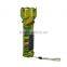 2015 Newest ABS Plastic Body camouflage Rechargeable Battery Solar Torch Led Solar Flashlight