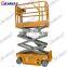 Mini self-propelled electric scissor lift for warehouse