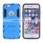 Wholesale  kickstand armor case iron bear back cover for apple iPhone SE