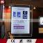 Factory direct sale crystal menu board led super slim snap frame light box