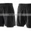 Daijun OEM new design high quality polyester wholesale running sports black blank sweat shorts