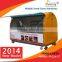 mobile fryer food cart!!! small floor space, easy-to-operate with automatic thermostat