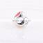 Custom Metal Logo Beads Charms European 925 Sterling Silver Beads
