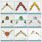 Colorful TPU buckle chains,shoe chain with rhinestones