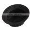 unisex black belt paper straw jazz fedora top hats