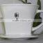 Promotional Red Kitchenware Custom Ceramic Coffee Dripper