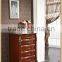 European Style Wooden Cabinet With 5 Draws