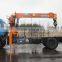 8 Ton at 2.5m, Truck Mounted Crane, SQ8S4, Best Telescoping Boom Truck Mounted Crane 8 Ton.