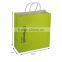 Twisted handle kraft paper bag for clothing factory
