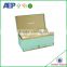costom fancy paper luxury clothing folding cardboard box for packaging