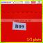 600d polyester waterproof fabric HV red for working coveralls(TPC733)