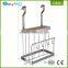EasyPAG 201 Stainless Steel Wall Door Mounted Cutting Board Holder with Knife Block Slots Sets