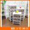 Small Wooden Bamboo Drawers Low Storage Cabinets