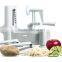 kithchen tool handle manual vegetable cutter spiral slicer fruits veggies spiralizer