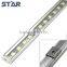 led rigid strip 72pcs/m 0.5m/pc 5050smd white rigid bar IP20 non-waterproof with clear PC cover rigid bar led strip