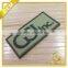 rubber label custom 3d soft pvc patch for bag