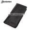long real leather men money bag wallet and pocket purse manfacturer