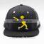 Distressed Factory Wool Acrylic Men's Snap back Hat