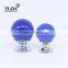 cheap blue color high quality round shape crystal handle