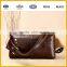 Waterproof Brown PU Outdoor Men and Women Waist Bag