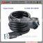 2015 New PBT Ip67 B type USB connector With Black Shell Easy To Operate
