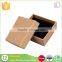 China suppliers new design brown kraft paper Luxury cardboard Storage jewelry box