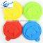 Eco-friendly Food Grade Folding Colorful Silicone Pet Dog Bowl For Travel