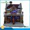 Smooth LED Christmas Decoration Santa Outhouse Christmas Inflatable Decoration