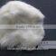 100% Chinese sheep cashmere, 27.5 mic& 40-50mm, raw white color, 100% real pictures