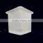 Candle Holder /clear Glass Frosted Wax Storage Empty Jar