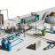 Plate and frame press filter machine for waste water