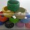 280*30mm silicone slap bands with plate inside