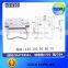China cheap metal spring new cabinet handles,electrical cabinet handles,metal folding cabinet handles for sale