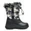 KSNOW New Everyday Little Kid/Big Kid Insulated Fur Insole Lace Up Winter Snow Boots