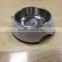 Custom logo factory direct sale stainless steel raised pet bowls