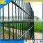 Cheap top quality pvc green coated double wire metal fencing
